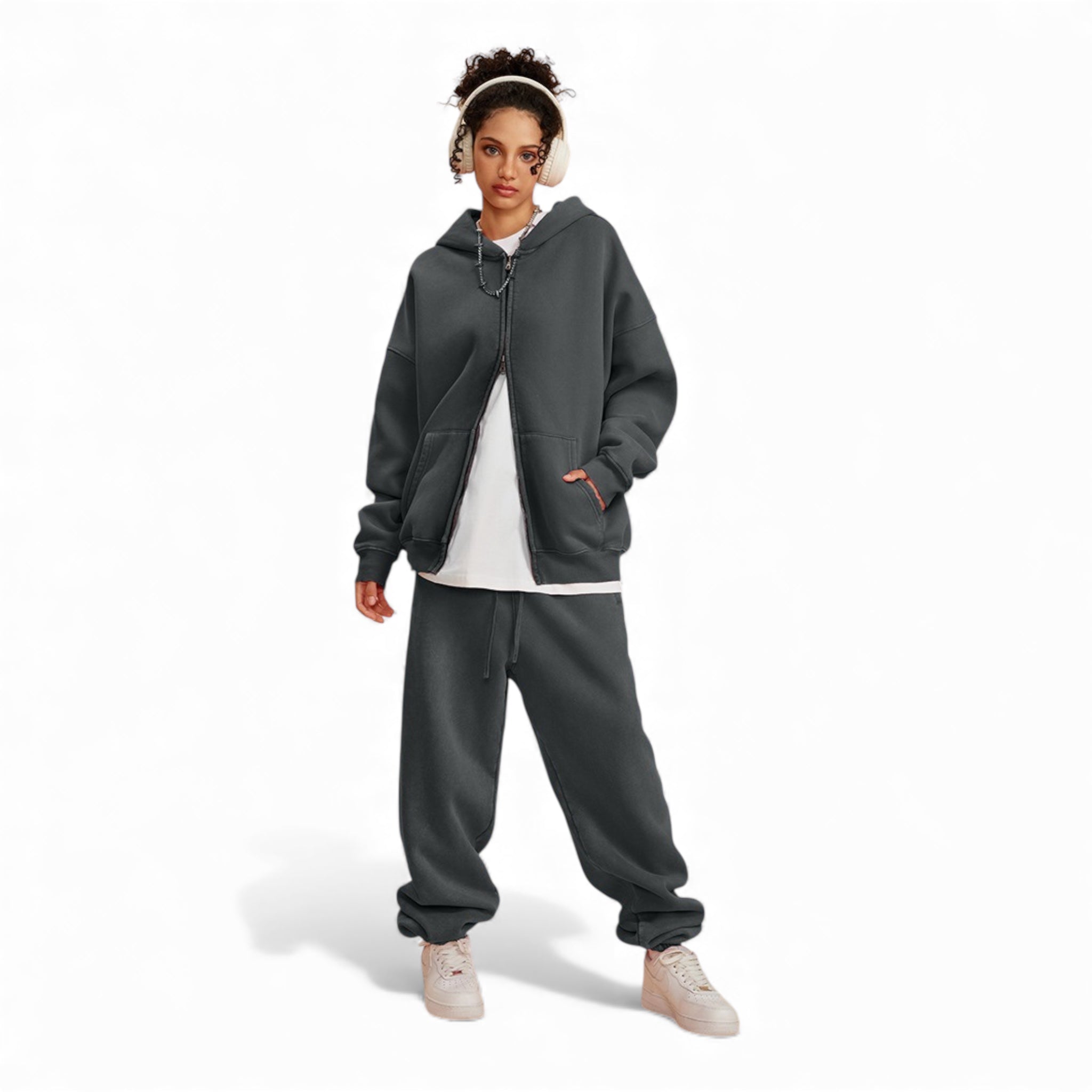 CLOUDFORM JETSET ZIP UP HOODIE JACKET